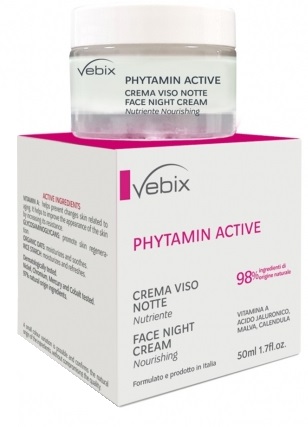 VEBIX PHYTAMIN CREMA VISO NOTTE NUTRIENTE 50 ML - Farmastop