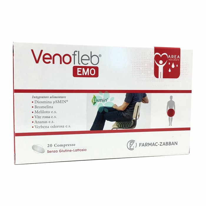 VENOFLEB EMO 20 COMPRESSE - Farmastop