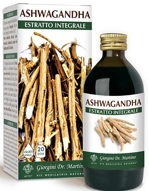 ASHWAGANDHA ESTRATTO INTEGRALE 200 ML - Farmastop