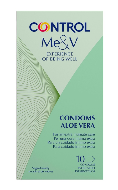 CONTROL ME&V CONDOMS ALOE VERA 10 PEZZI - Farmastop