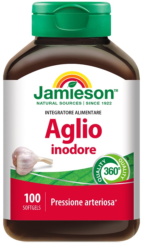 JAMIESON AGLIO INODORE 100 SOFTGEL - Farmastop
