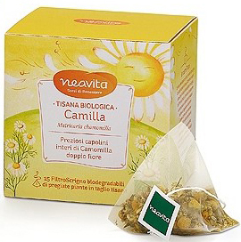 FILTROSCRIGNO CAMOMILLA BIO 15 FILTRI 1,5 G - Farmastop