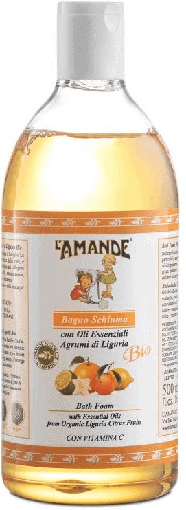 L'AMANDE MARSEILLE BAGNO SCHIUMA AGRUMI DI LIGURIA 500 ML - Farmastop