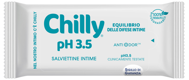 CHILLY SALVIETTE PH 3,5 12 PEZZI - Farmastop