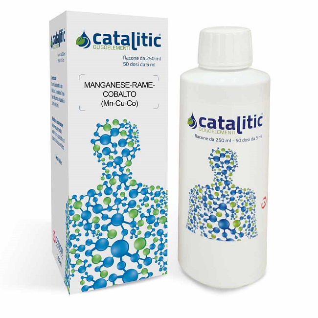 CATALITIC MANGANESE RAME COBALTO MN CU CO OLIGOELEMENTI 250 ML - Farmastop