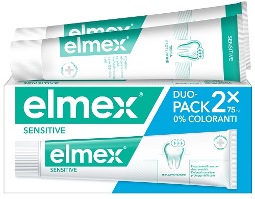 ELMEX SENSITIVE DENTIFRICIO BITUBO 2X75 ML - Farmastop