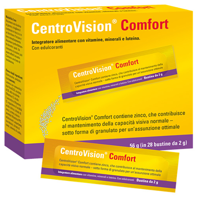 CENTROVISION COMFORT 28 BUSTINE GUSTO ARANCIA - Farmastop
