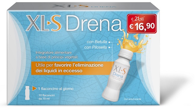 XLS DRENA TAGLIO PREZZO 10 FLACONCINI 70 ML - Farmastop