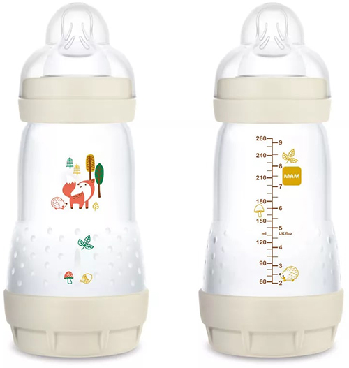 MAM BIBERON EASY START 260ML DOPPIA CONFEZIONE NEUTRO - Farmastop