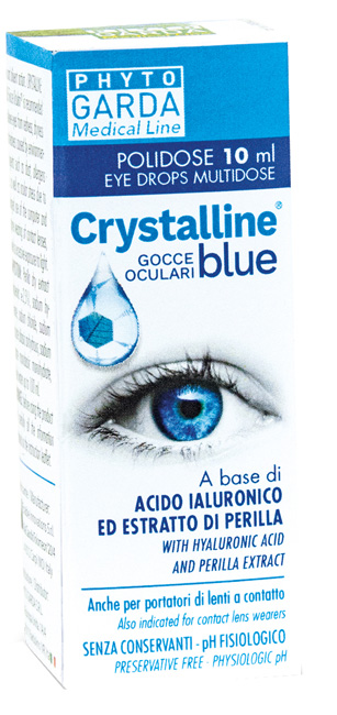 CRYSTALLINE BLUE GOCCE POLIDOSE 10 ML - Farmastop