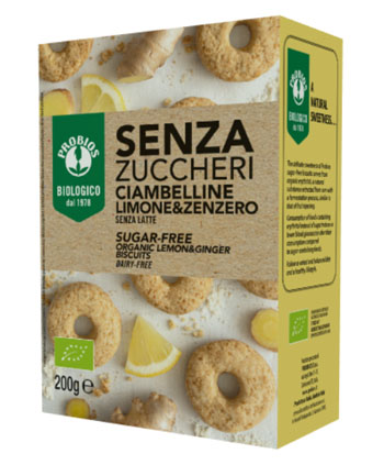 CIAMBELLINE LIMONE/ZENZERO SENZA ZUCCHERO 200 G - Farmastop