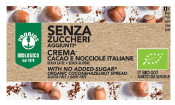 CREMA SPALMABILE CACAO/NOCCIOLE SENZA ZUCCHERI AGGIUNTI 200 G - Farmastop
