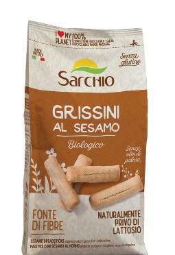 SARCHIO GRISSINI AL SESAMO 180 G - Farmastop