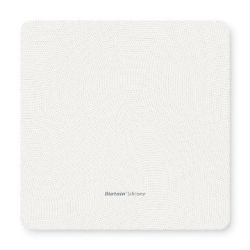 MEDICAZIONE BIATAIN IN SCHIUMA DI POLIURETANO ASSORBENTE SENZA BORDO IN SILICONE 10X10 CM 10 PEZZI - Farmastop