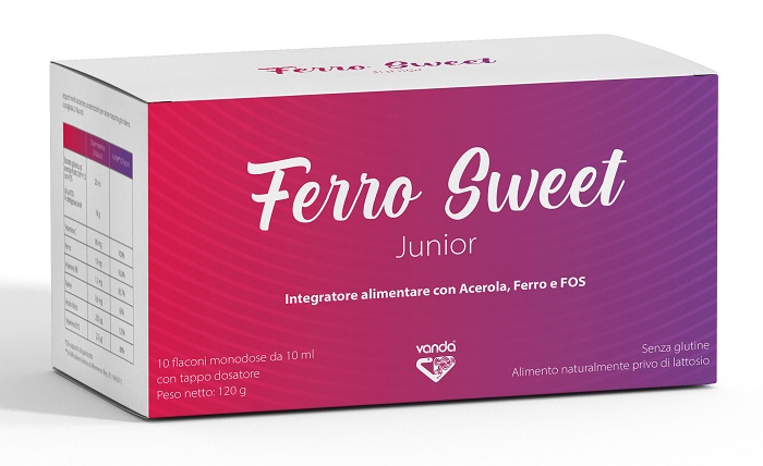 FERRO SWEET JUNIOR 10 FLACONCINI MONODOSE - Farmastop