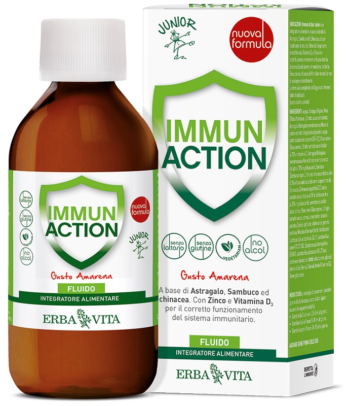 IMMUN ACTION FLUIDO JUNIOR 200 ML - Farmastop