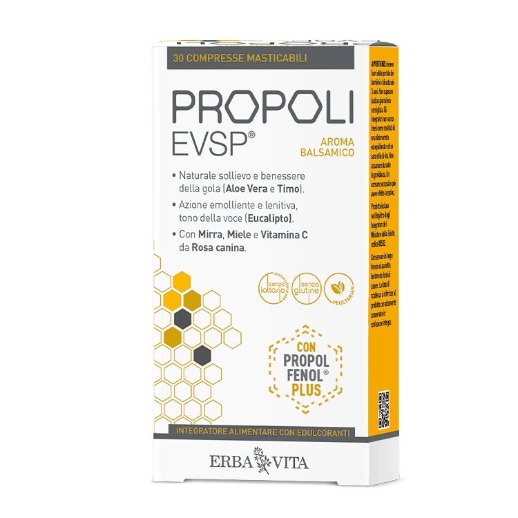 PROPOLI EVSP 30 COMPRESSE - Farmastop