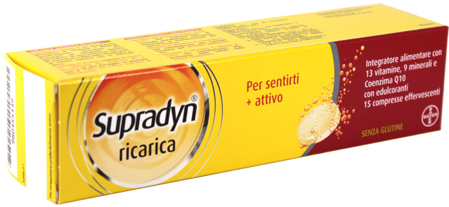 SUPRADYN RICARICA 15 COMPRESSE EFFERVESCENTI - Farmastop