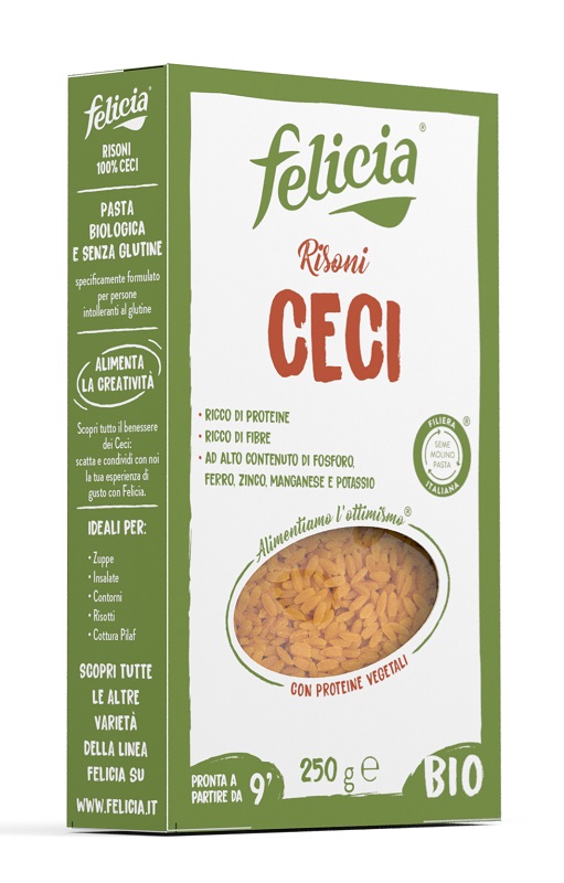 FELICIA BIO RISONI CECI 250 G - Farmastop