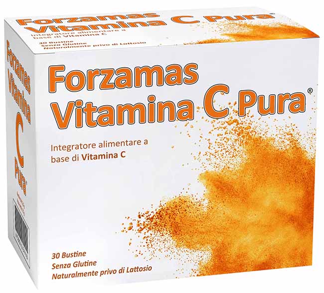 FORZAMAS VITAMINA C PURA 30 BUSTINE - Farmastop