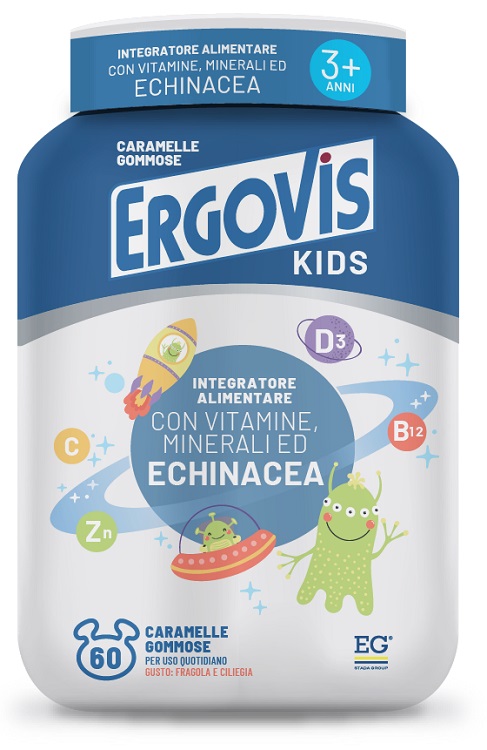 ERGOVIS KIDS 60 CARAMELLE GUSTOSE - Farmastop