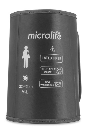 BRACCIALE MISURATORE DI PRESSIONE MICROLIFE UNIVERSALE RIGIDO 4G TAGLIA WR 2242C - Farmastop