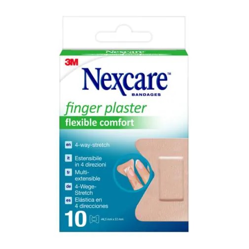 CEROTTO PREPARATO 3M NEXCARE FINGER PLASTERS NFP001W 44,5X51MM - Farmastop