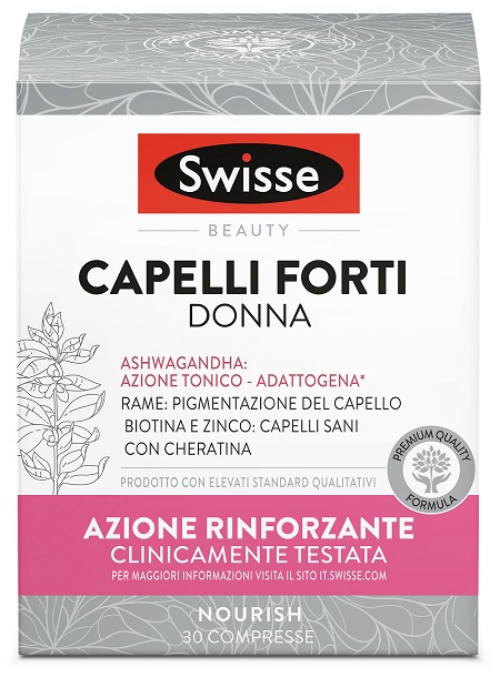 SWISSE CAPELLI FORTI DONNA 30 COMPRESSE - Farmastop
