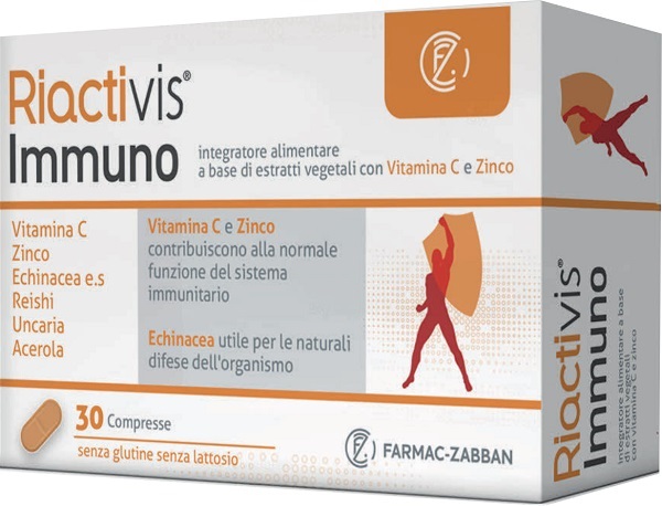 RIACTIVIS IMMUNO 30 COMPRESSE - Farmastop