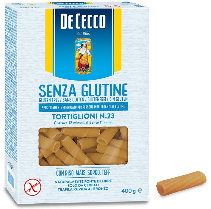 DE CECCO TORTIGLIONI N23 400 G - Farmastop
