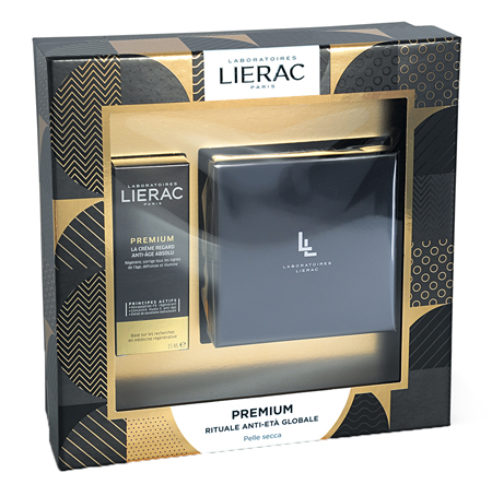 LIERAC CF PREMIUM CREMA VOLUPTUEUSE 50 ML + PREMIUM OCCHI 15 ML - Farmastop