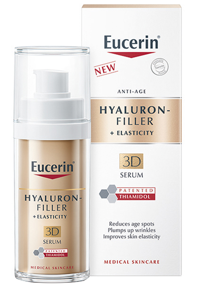 EUCERIN HYALURON-FILLER + ELASTICITY 3D SERUM 30 ML - Farmastop