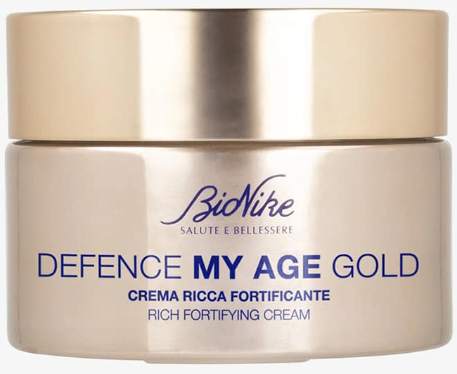 DEFENCE MY AGE GOLD CREMA RICCA FORTIFICANTE 50 ML - Farmastop