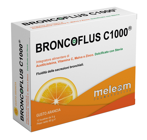 BRONCOFLUS C1000 12 BUSTINE - Farmastop
