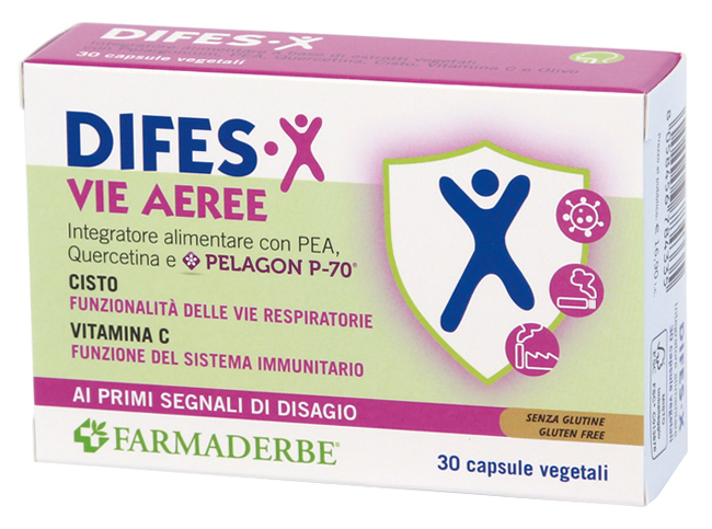 DIFES-X VIE AEREE 30 CAPSULE - Farmastop