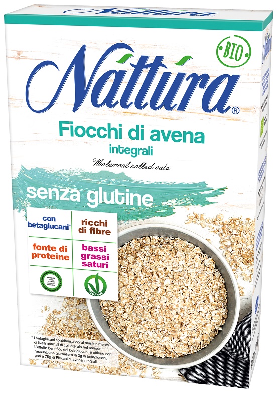 NATTURA FIOCCHI DI AVENA INTEGRALI BIO 350 G - Farmastop
