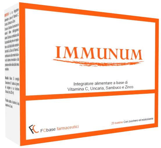 IMMUNUM 20 BUSTINE 60 G - Farmastop