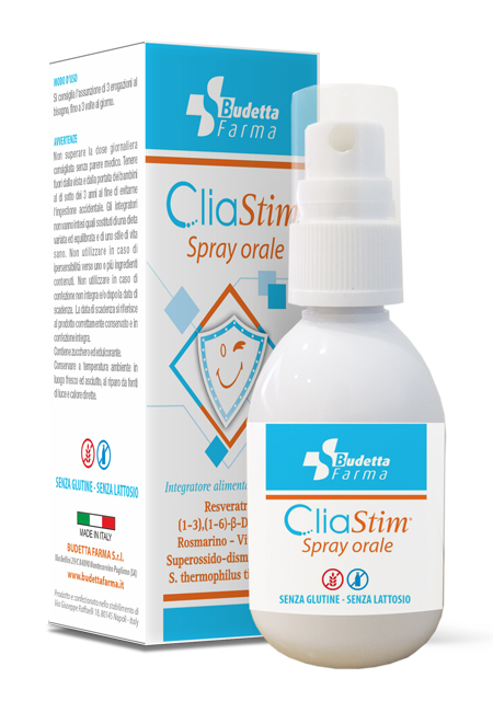 CLIASTIM SPRAY ORALE 20 ML - Farmastop