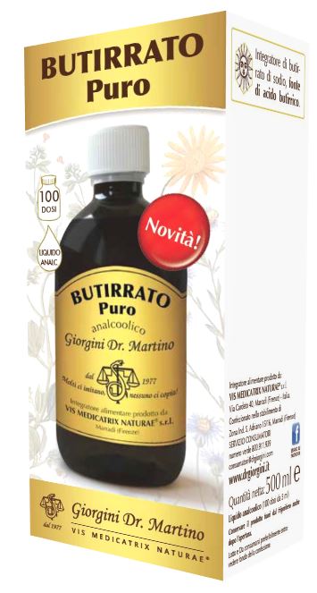 BUTIRRATO PURO LIQUIDO ANALCOLICO 500 ML - Farmastop