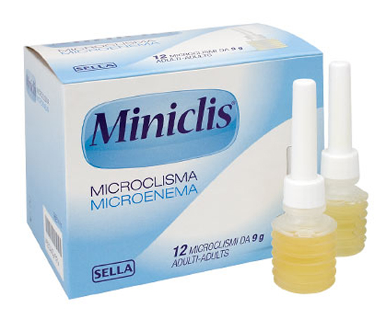 MINICLIS ADULTI 9G 12 MICROCLISMI CL II - Farmastop