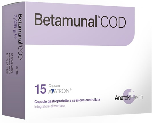 BETAMUNAL COD 15 CAPSULE - Farmastop
