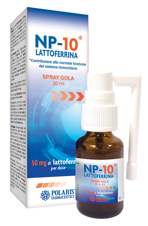 NP-10 LATTOFERRINA SPRAY GOLA 30 ML - Farmastop