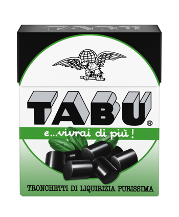 TABU TRONCHETTI LIQUIRIZIA PURISSIMA 24 G - Farmastop