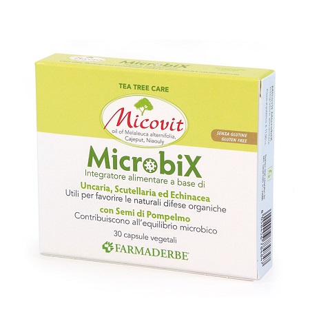 MICOVIT MICROBIX 30 CAPSULE - Farmastop