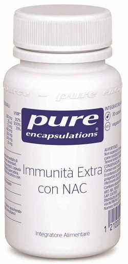 PURE ENCAPSULATIONS IMMUNITA' EXTRA CON NAC 30 CAPSULE - Farmastop