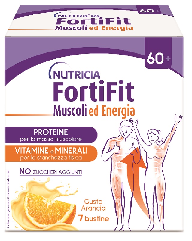 FORTIFIT MUSCOLI&ENERGIA ARANCIA 7 BUSTINE - Farmastop
