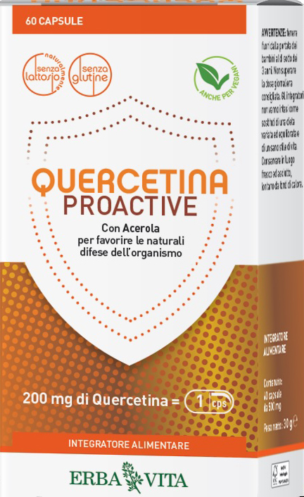QUERCETINA PROACTIVE 60 CAPSULE - Farmastop