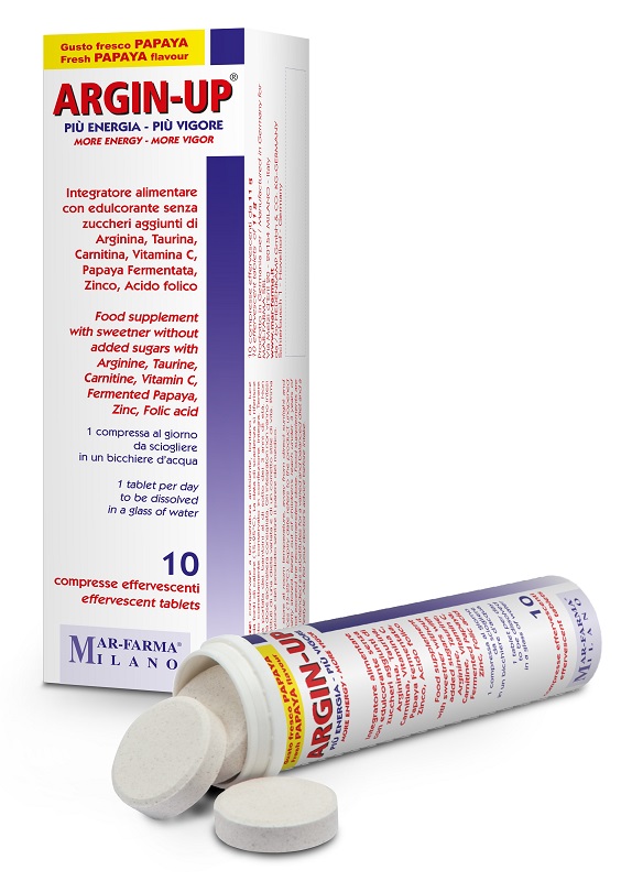 ARGIN UP 10 COMPRESSE EFFERVESCENTI - Farmastop