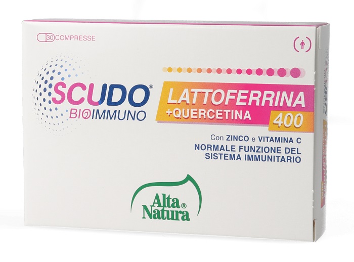 SCUDO LATTOFERRINA + QUERCETINA 400 30 COMPRESSE - Farmastop