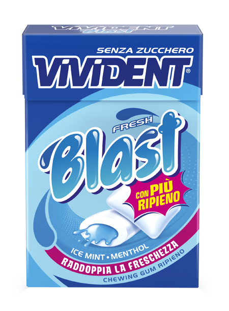 VIVIDENT FRESH BLAST BLUE - Farmastop